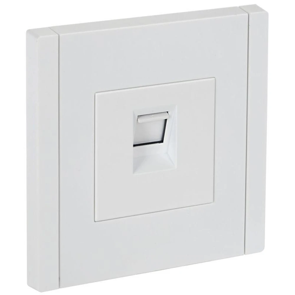 Розетка компьютерная RJ45 кат.5E FORTE&PIANO FP232 бел. IEK FP-K10-1-K01