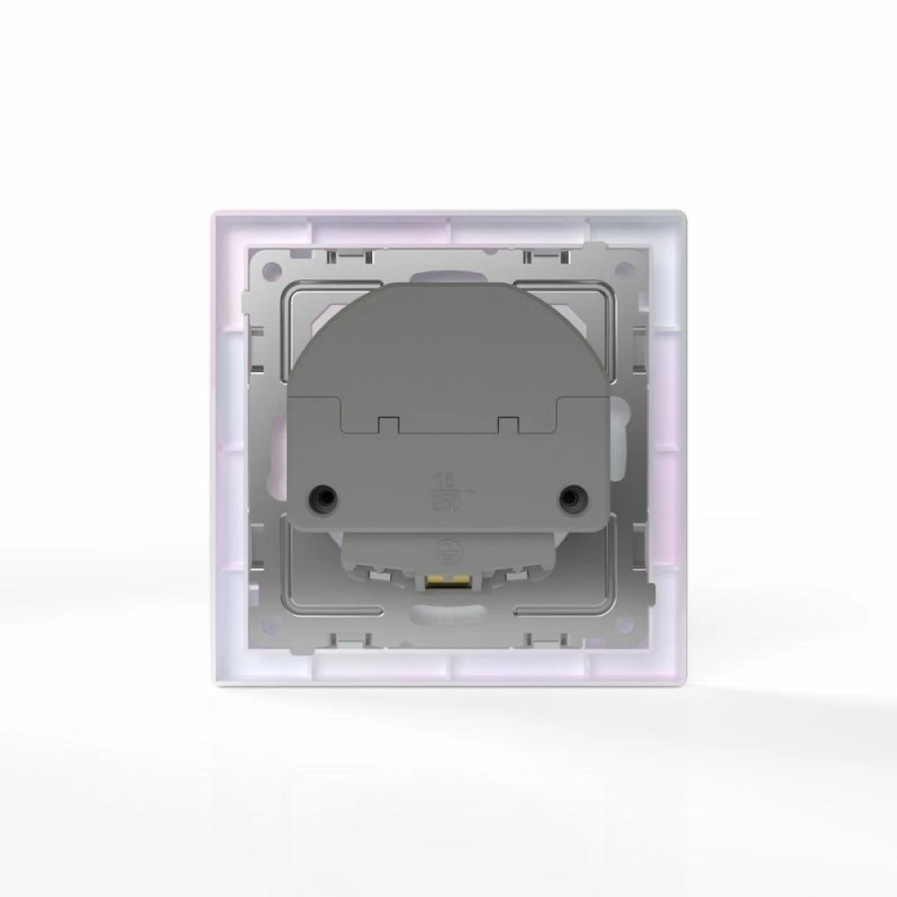 Розетка 1-м СП Pixel IP20 с заземл. с 2-мя заряд. устр. USB тип A+C механизм перламутр. TOKOV ELECTRIC TKE-PX-R1U2AC-C04