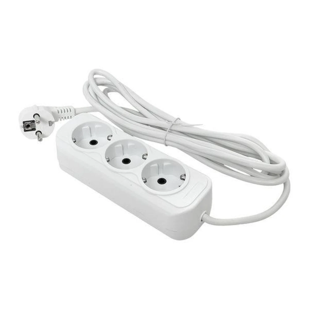 Удлинитель 3х3м с заземл. 16А IP20 Эксперт 3.0кВт ПВС 3х1 PROxima EKF UBA16-310-3-03