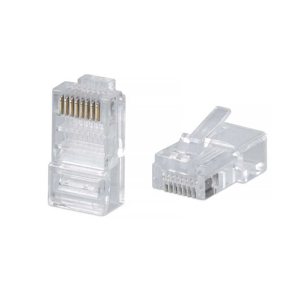 Коннектор RJ45(8P8C) кат.5E неэкранир. универс. (уп.100шт) TOKOV ELECTRIC TKE-CNR-5E24-UTP