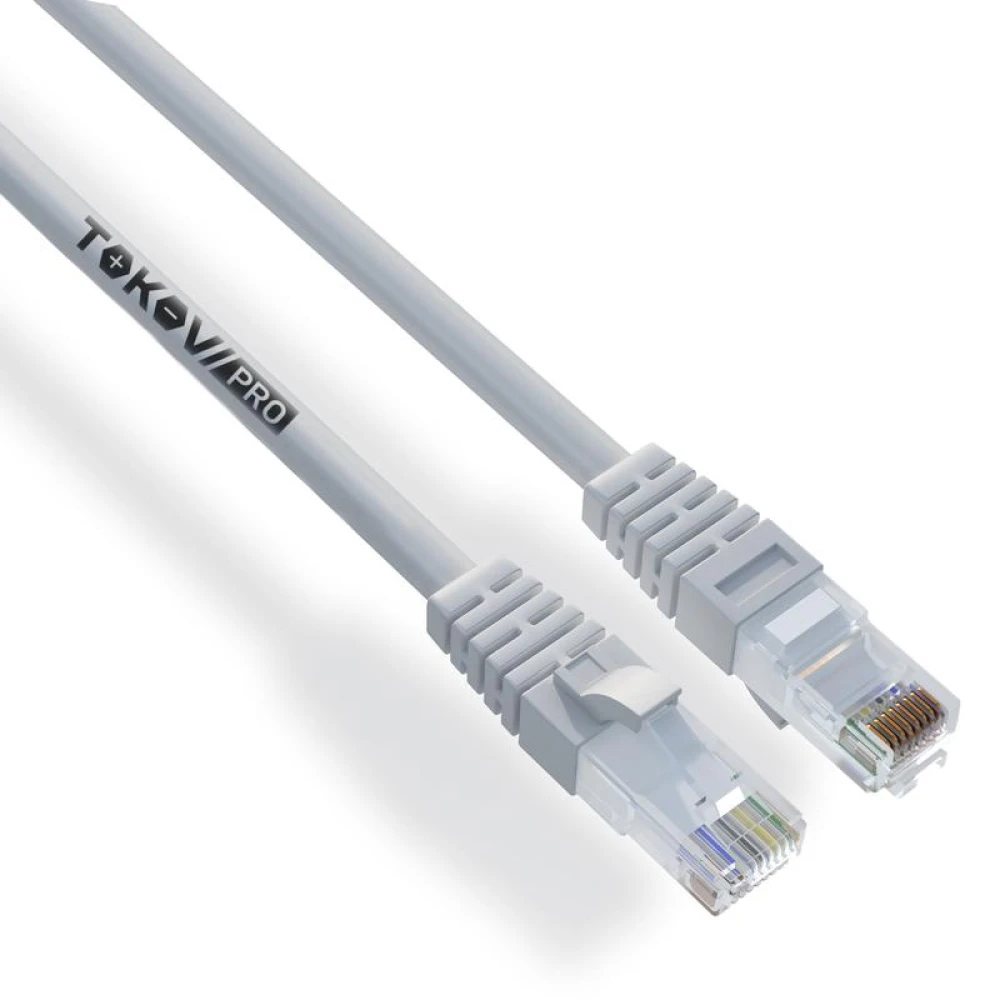 Патч-корд кат.5E U/UTP 24 AWG LSZH 15м PRO TOKOV ELECTRIC TKP-PC06-5EU-CULSZH-15M