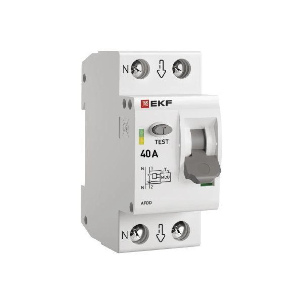Устройство защиты от дугового пробоя (УЗДП) 1P+N 40А PROxima EKF afdd-2-40-pro