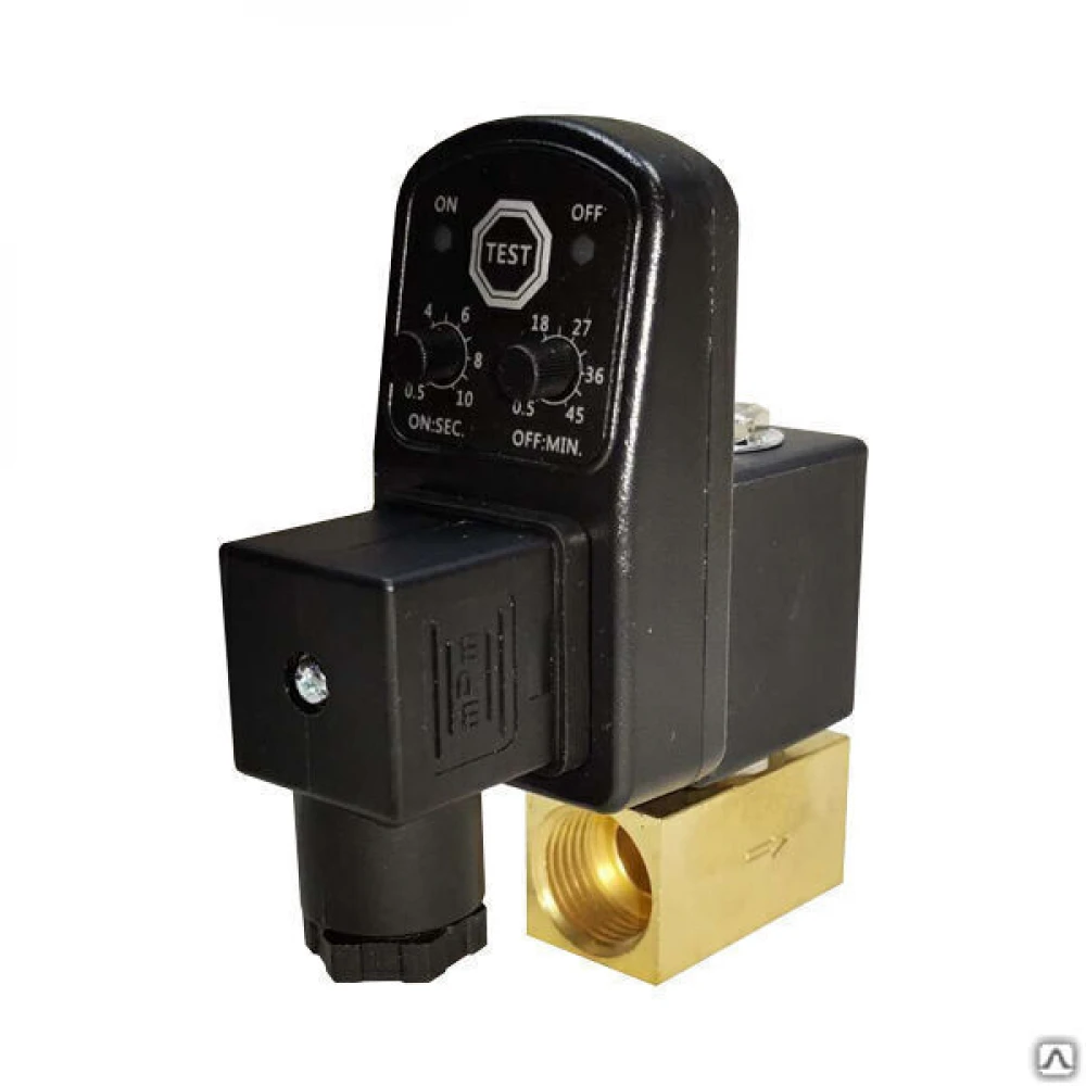 Клапан с ЭМУ G1/2", 0-1.6MPa PGS160-15 AC220V 2/2 НЗ