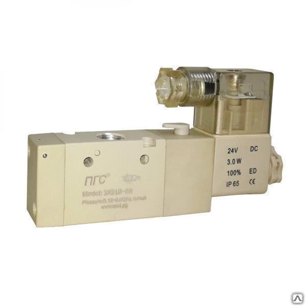 Пневмораспределитель с двухсторонним ЭМУ 3NV220-08 AC220V 3/2
