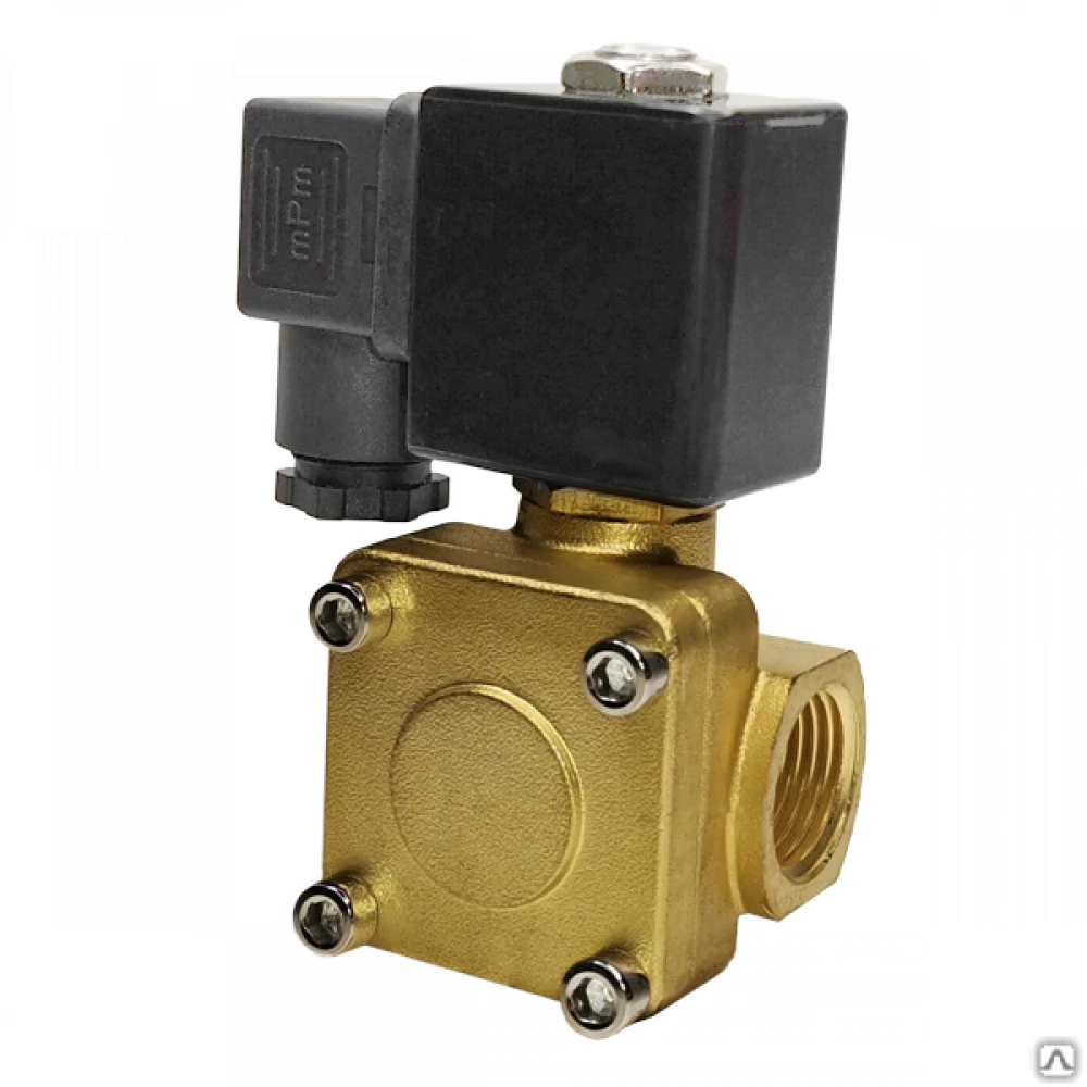 Клапан с ЭМУ G1/2", 0.1-1.6MPa V0927-200-DC24V 2/2 НЗ