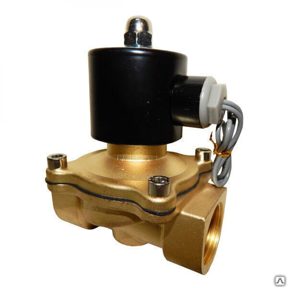 Клапан с ЭМУ G1/2", 0-0.7MPa КЭМ160-15 DC24V 2/2 НЗ