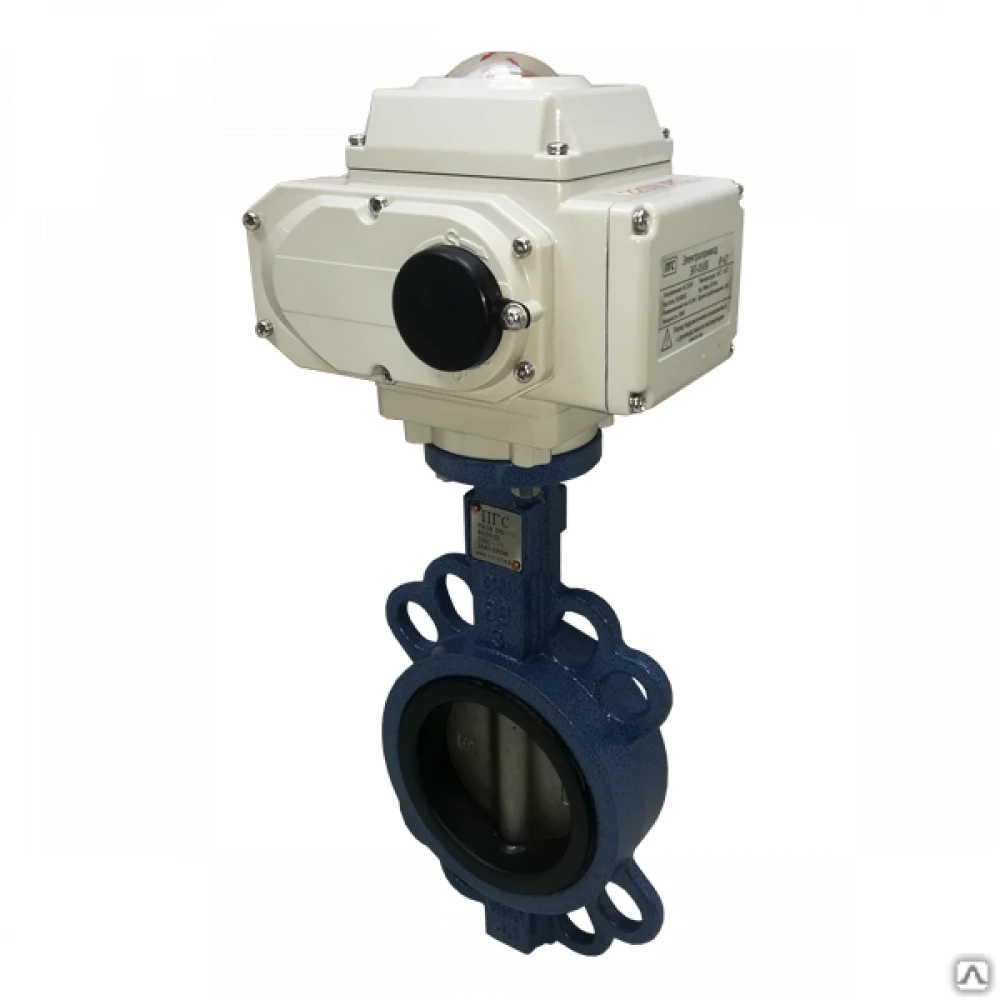 Затвор дископоворотный Ду300, шток НЖ, диск НЖ, уплотнение PTFE + EPDM D671-16FC-300