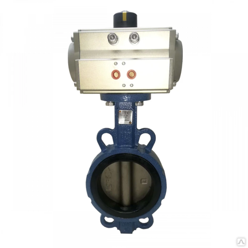 Затвор дископоворотный Ду150, диск НЖ, уплотнения EPDM (откр/закр) D671-16EC-150-ЭП20S-DC24V