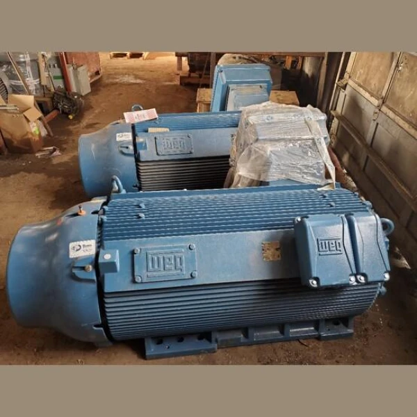 Трёхфазный высоковольтный асинхронный электродвигатель WEG HGF 400L, 315 кВт, 10 кВ, 6P, B3L(D)