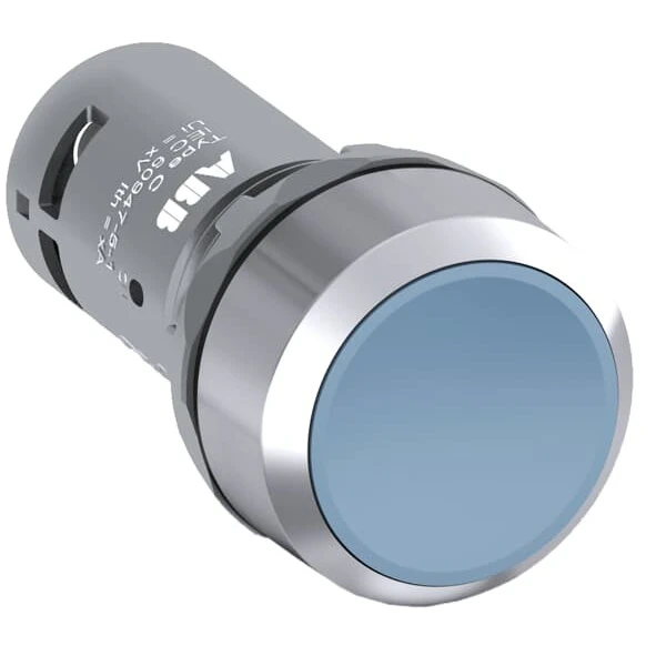 Кнопка CP1-30L-11 синяя б/фиксации 1H0+1H3 1SFA619100R3074