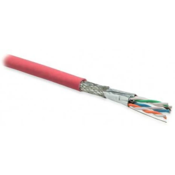 Кабель витая пара SFTP4-C7-S23-IN-LSZH-RD-500 (500 м), экранированная S/FTP, категория 7