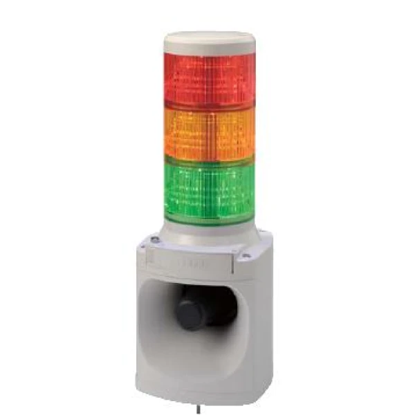 Светодиодная башня с MP3-сигналом,питание24VDC сообщения в формате mp3 с возможностью записи,два мод LKEH-202FV-RY