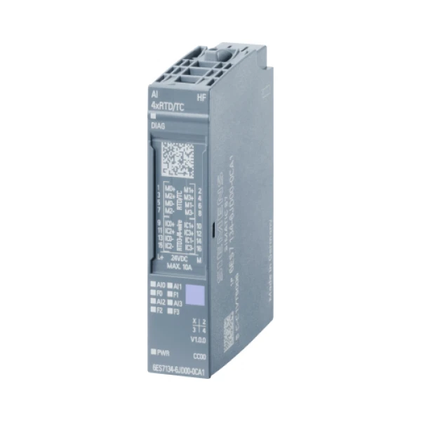 Модуль аналогового ввода SIMATIC ET 200SP,AJ4XRTD/TC HF 6ES7134-6JD00-0CA1
