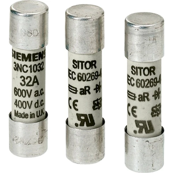 Предохранитель Sitor 10×38, 10А,690V AC/440V DC 3NC1010-0MK