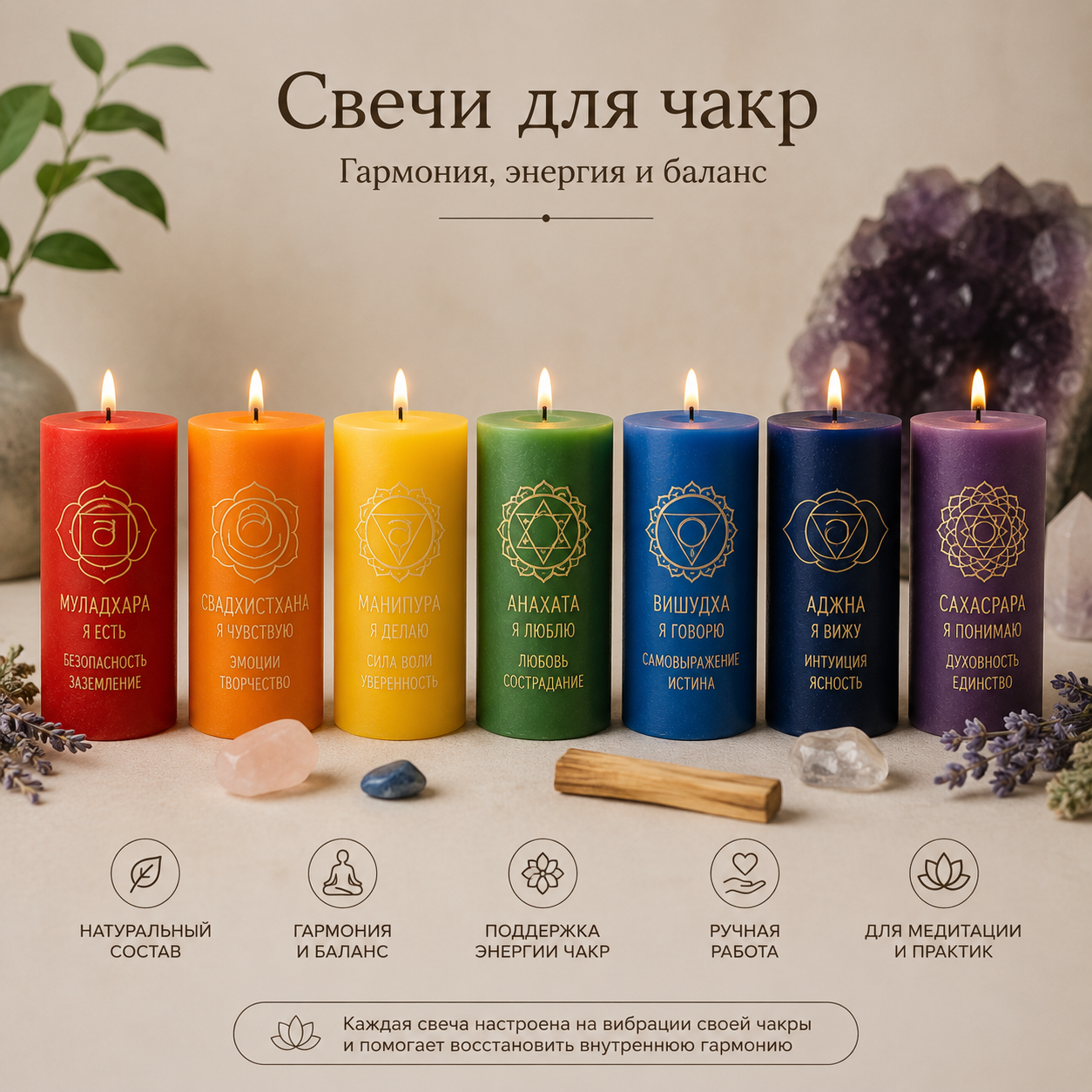 Свечи «Семь Огней».