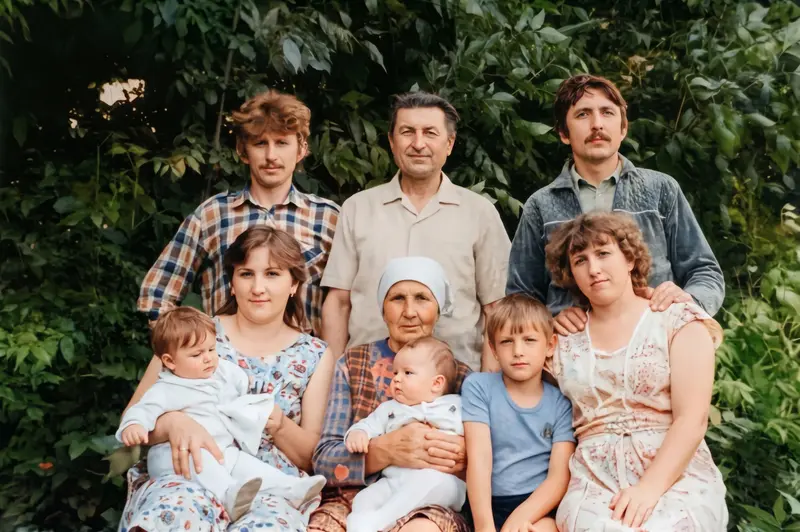 Восстановленное фото