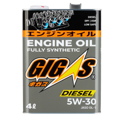 Масло GIGAS Diesel 5W30 DL-1 4л