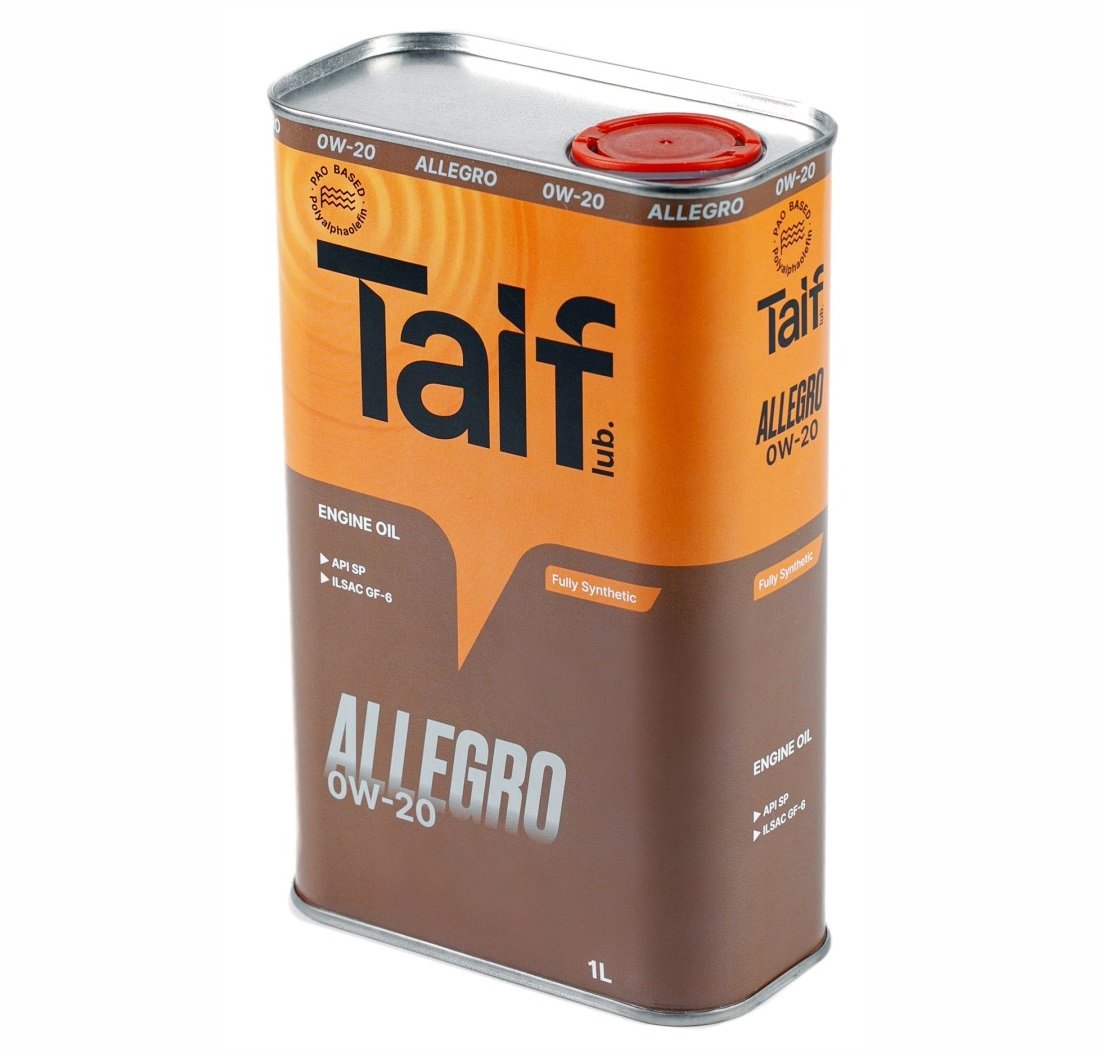 Масло TAIF ALLEGRO 0W-20 SP, GF-6 1л