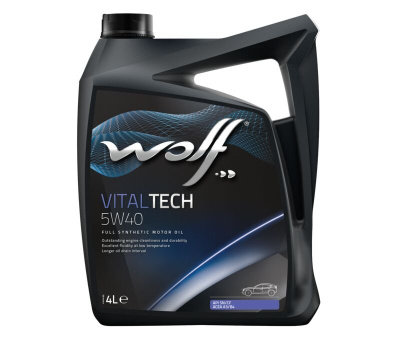 Масло WOLF VitalTech 5W40 4л