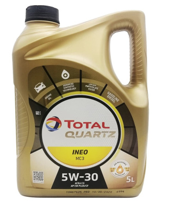 Масло TOTAL 5W30 Quartz INEO MC3 5л
