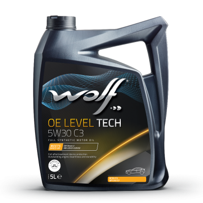 Масло WOLF 5W30 OE LEVELTECH C3 5л