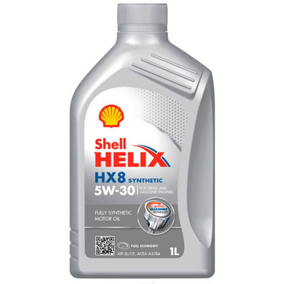 Масло Shell 5W30 Helix HX8 Synthetic 1л