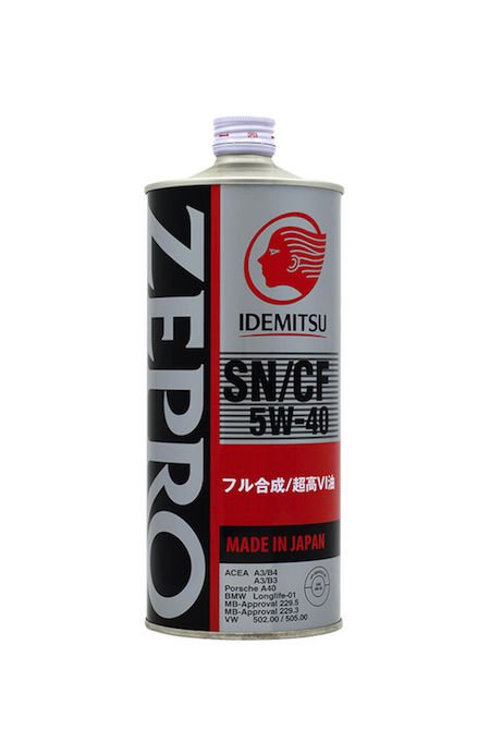 Масло IDEMITSU 5W40 Zepro Euro Spec 1л