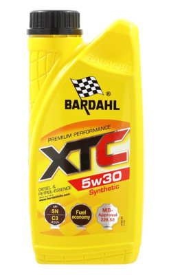 Масло BARDAHL 5W30 XTC 1л.