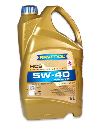 Масло RAVENOL 5W40 HCS 5л