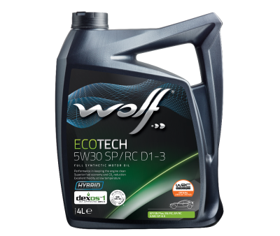Масло WOLF 5W30 EcoTech SP/RC D1-3 4л