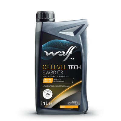 Масло WOLF 5W30 OE LEVELTECH C3 1л