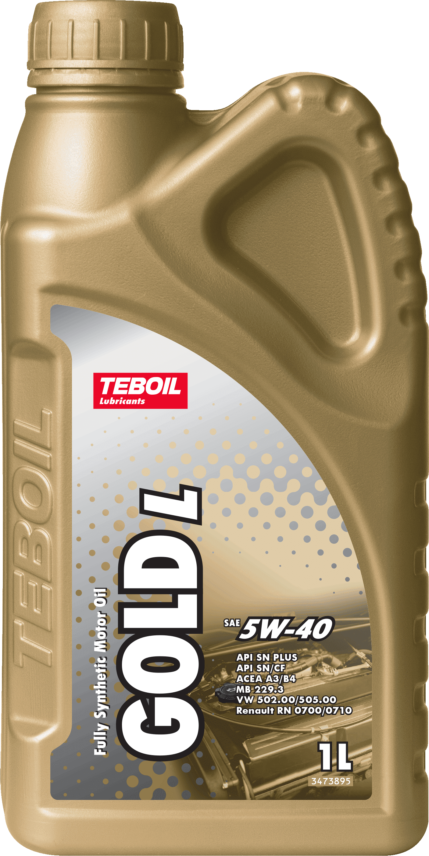 Масло TEBOIL GOLD L 5W-40 1л