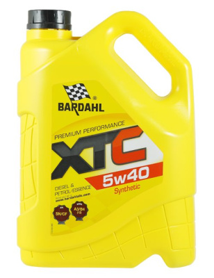 Масло BARDAHL 5W40 XTC 5л.