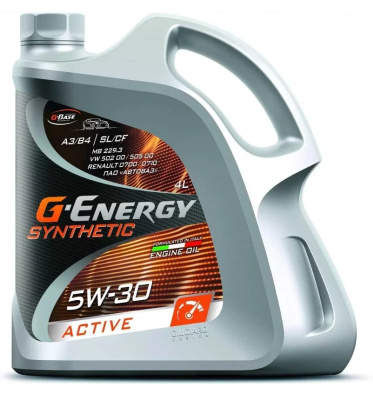 Масло G-Energy 5W30 Synthetic Active 4л