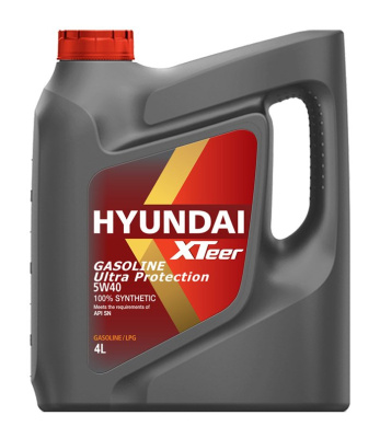 Масло Hyundai XTeer Gasoline Ultra Protection 5W40 4л