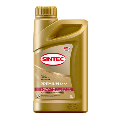 Масло SINTEC Premium 9000 0W40 A3/B4 SP/CF 1л
