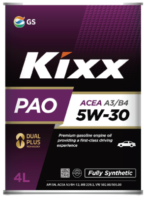 Масло KIXX 5W30 PAO A3/B4 4л