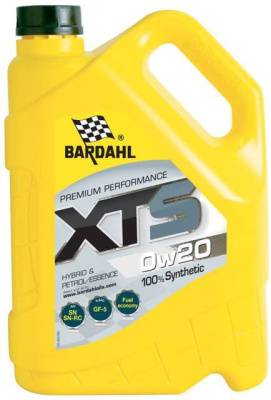 Масло BARDAHL 0W20 XTS 5л.