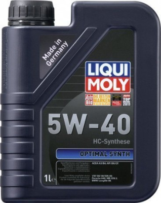 Масло LiquiMoly 5W40 Optimal Synth 1л.