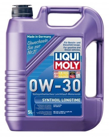 Масло LiquiMoly 0W30 Synthoil Longtime 5л.