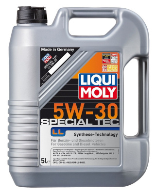 Масло LiquiMoly 5W30 Speсial Tec LL 5л.