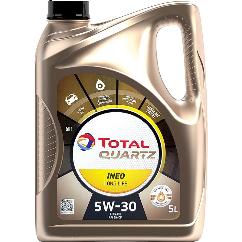 Масло TOTAL 5W30 Quartz INEO Long Life 5л