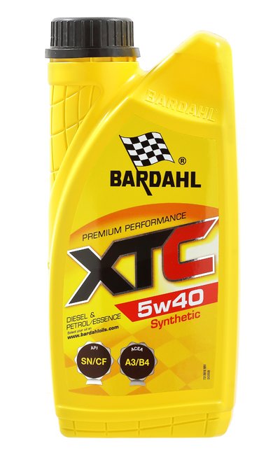 Масло BARDAHL 5W40 XTC 1л.