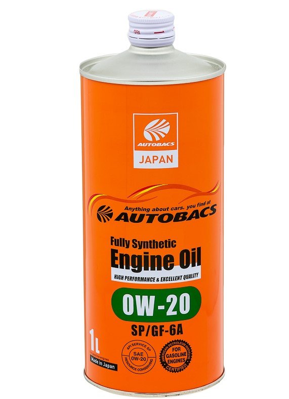 Масло AUTOBACS 0W20 Fully Synthetic SP GF6A 1л