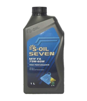 Масло S-OIL 7 MTF FX 75W85 GL-4 1л