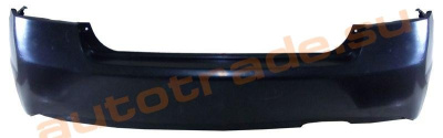 Бампер задний HONDA CIVIC 05-08 4D (БРАК, треснутый)