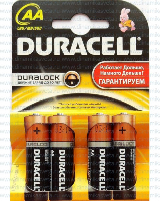 Батарейка AA Duracell (LR6) Basic