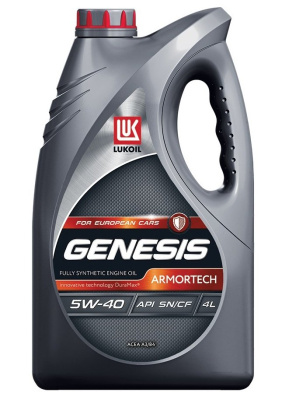Масло Лукойл GENESIS ARMORTECH 5W40 4л