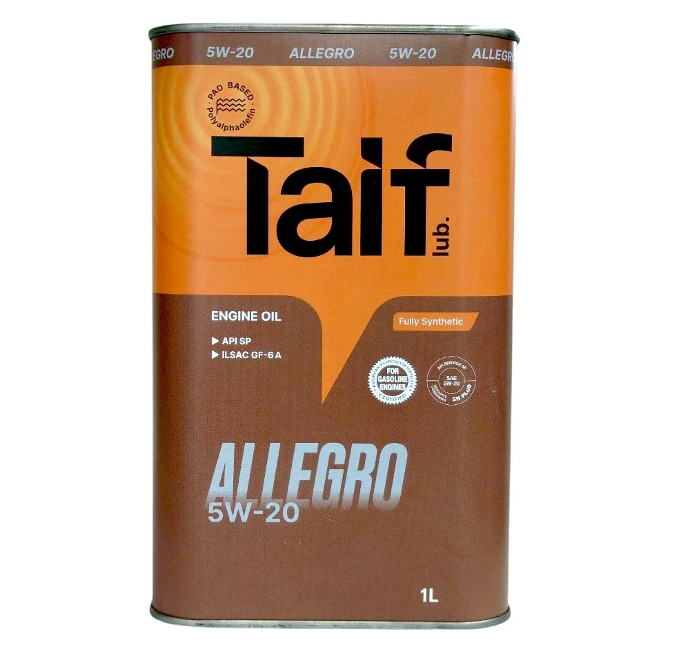 Масло TAIF ALLEGRO 5W-20 SP, GF-6 1л
