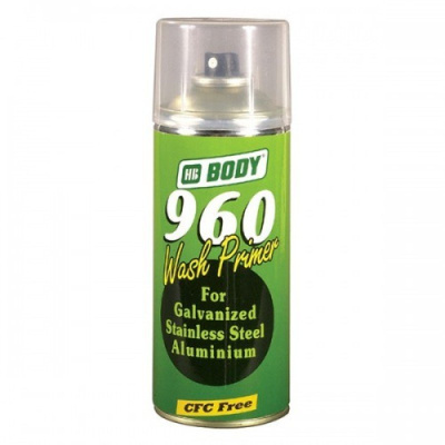 Грунт-спрей кислотный 2К Body 960 WashPrimer 400мл бежевый